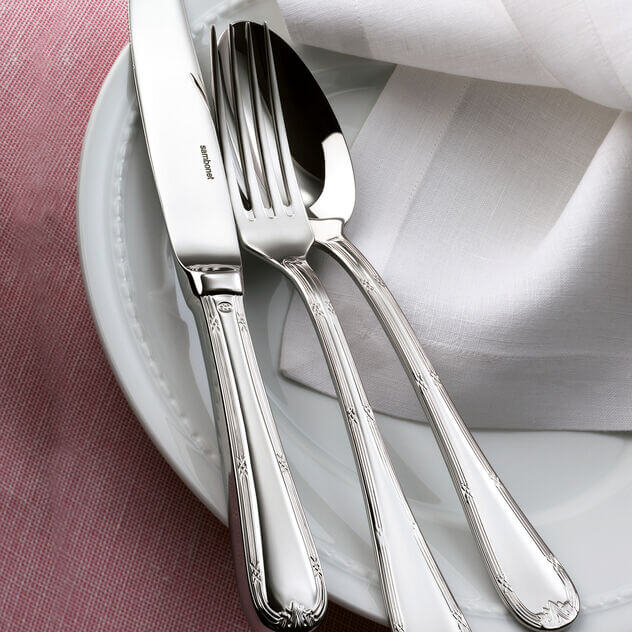 Sambonet Ruban Croisé Complete Collection — 75 Pieces - sambonet catalogue image 1