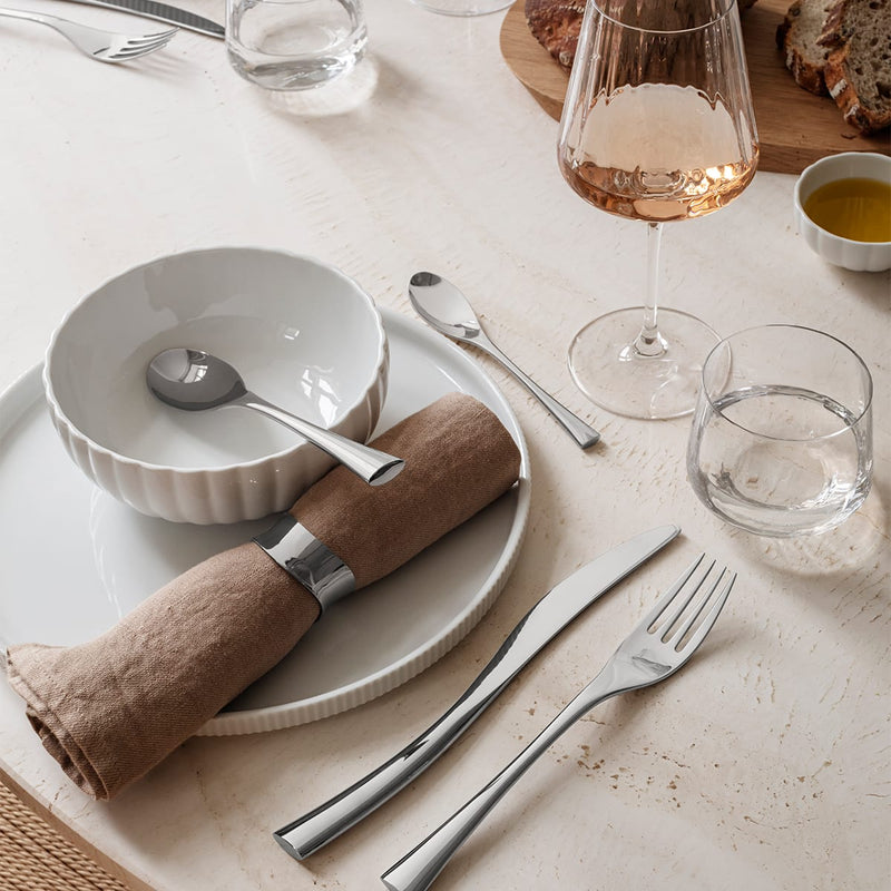 Georg Jensen Cobra Cutlery Set — 48 Pieces