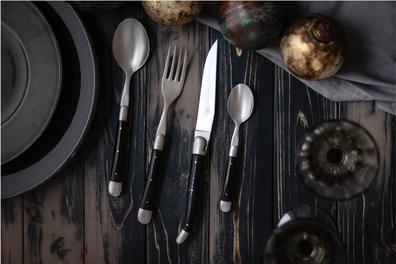 Forge de Laguiole Ebony Forks — Set of 6