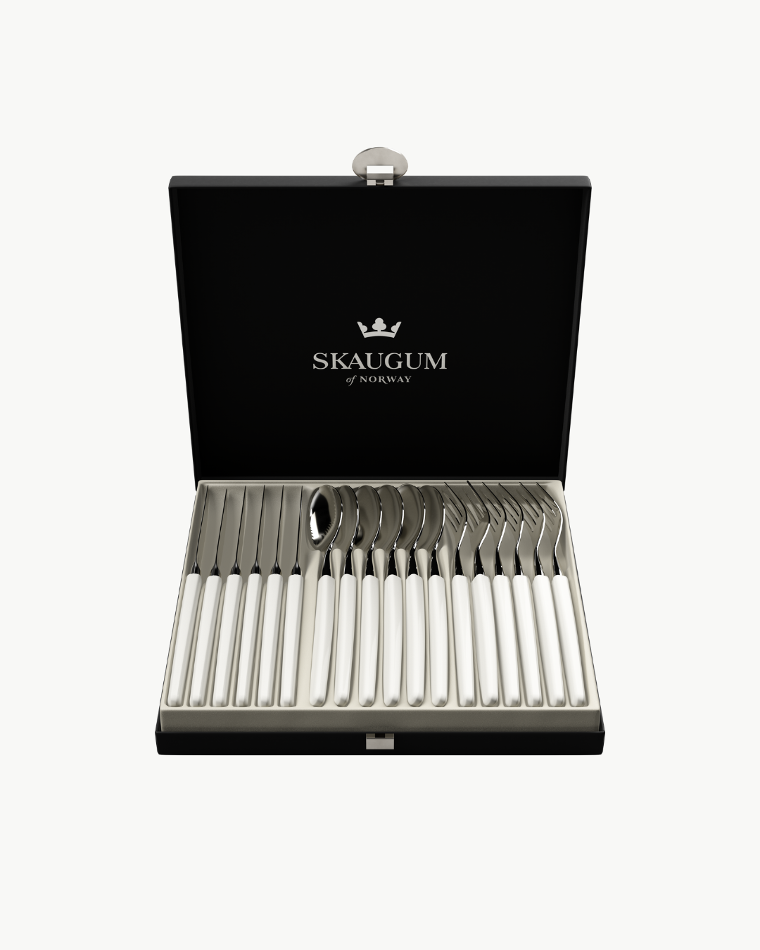 Skaugum White Handle collection