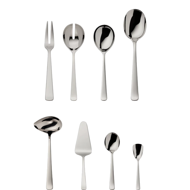 Robbe & Berking Atlantic-Brillant Serving Set — 10 Pieces - robbe-berking catalogue image 1