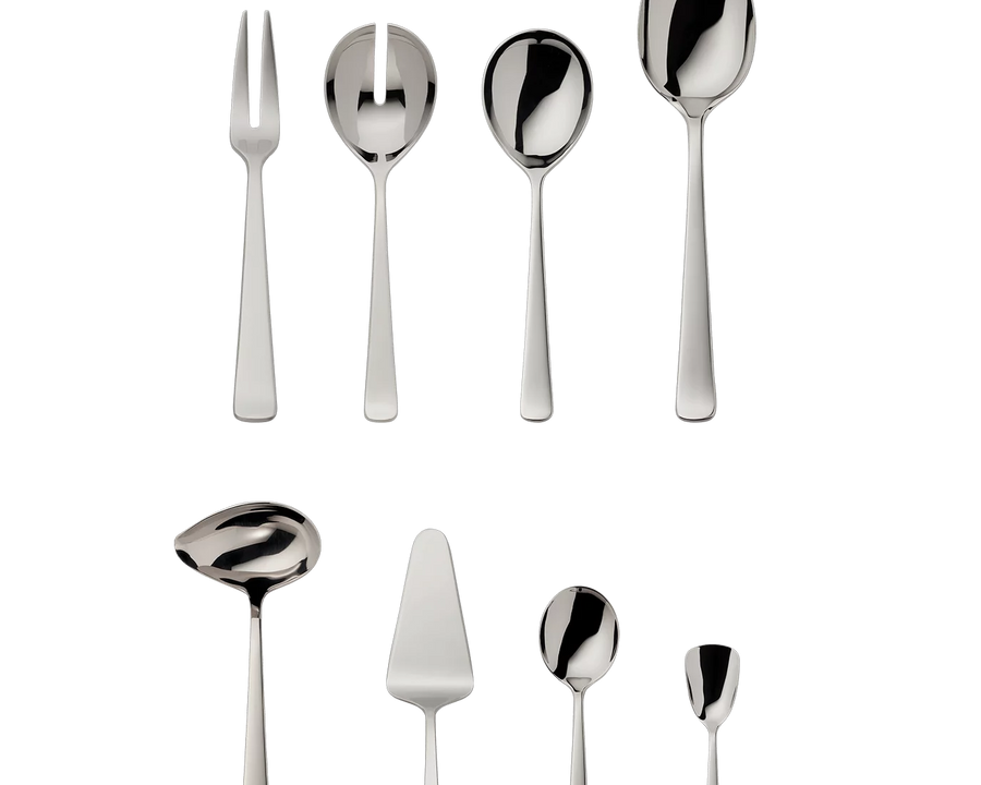 Robbe & Berking Atlantic-Brillant Serving Set — 10 Pieces - robbe-berking catalogue image 1