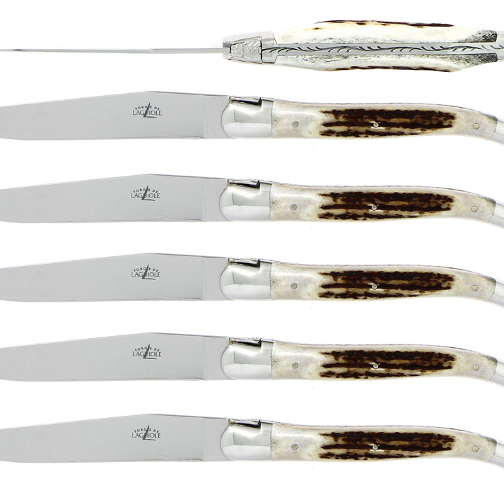 Forge de Laguiole Deer Antlers Forks — Set of 6