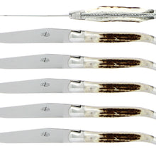 Forge de Laguiole Deer Antlers Complete Set — 24 Pieces