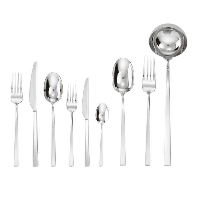 Sambonet Linea Q Complete Collection — 75 Pieces