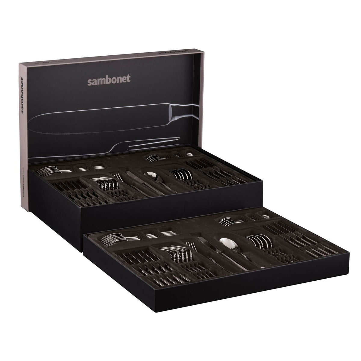 Sambonet Petit Baroque Cutlery Set — 72 Pieces