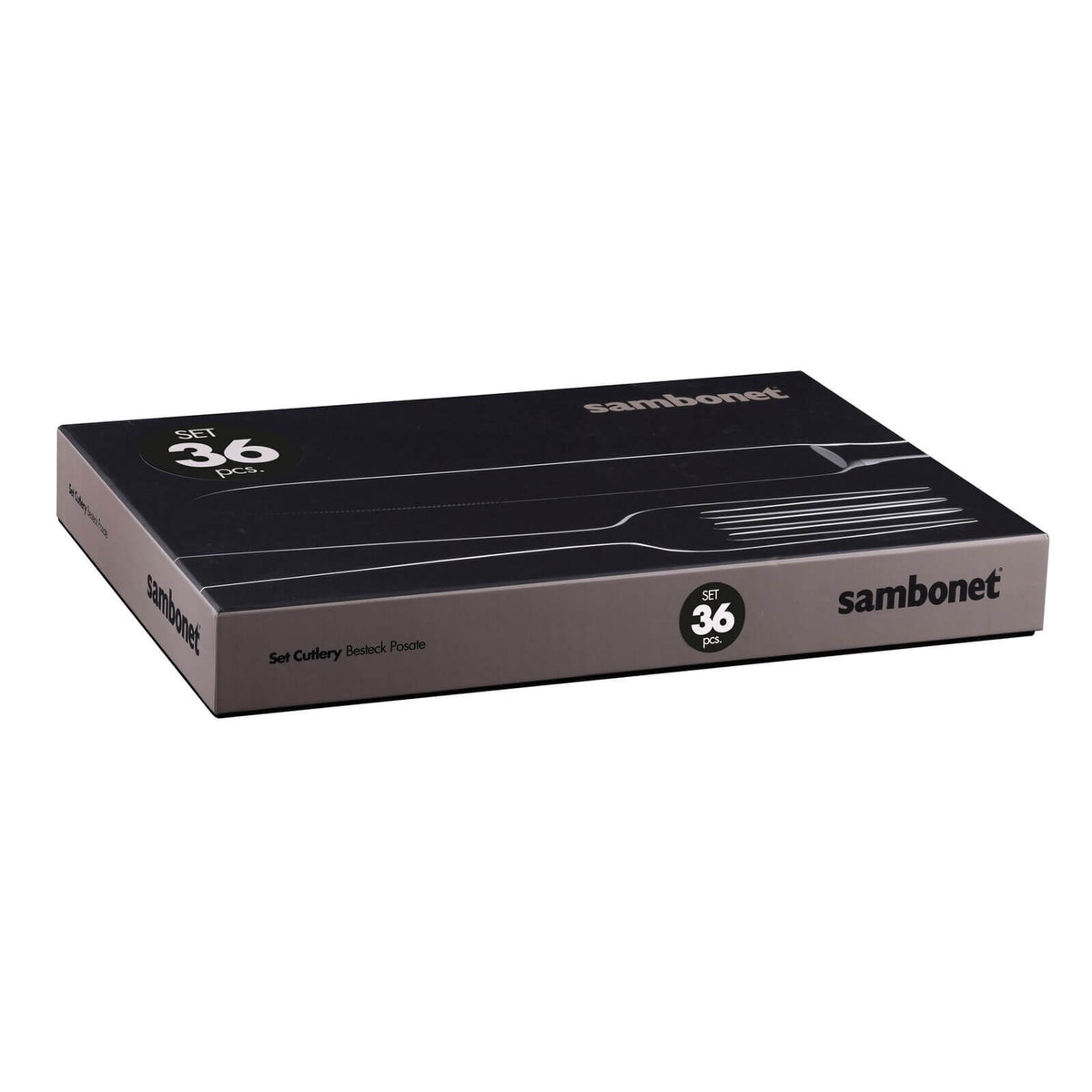 Sambonet Linea Q bestickset — 36 delar