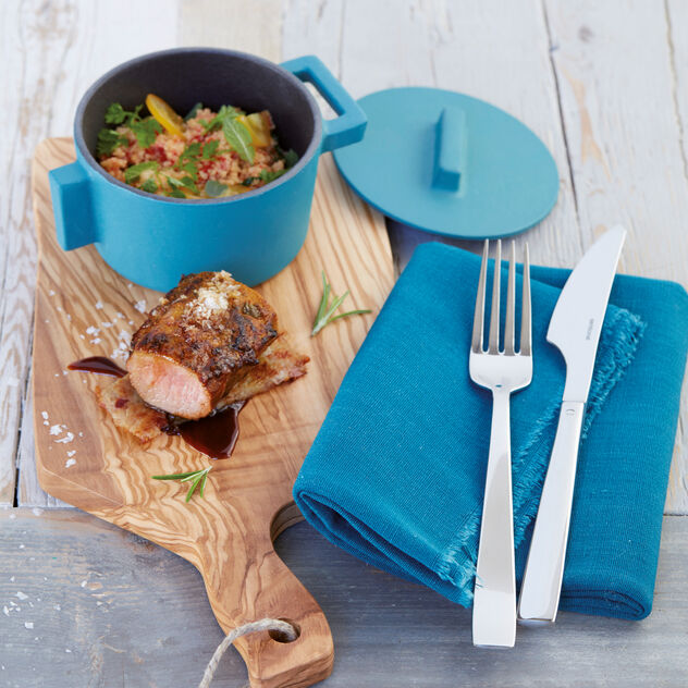 Sambonet Flat Cutlery Set — 36 Pieces - sambonet catalogue image 5