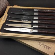 Laguiole en Aubrac Wenge Table Knives - 6 Pieces