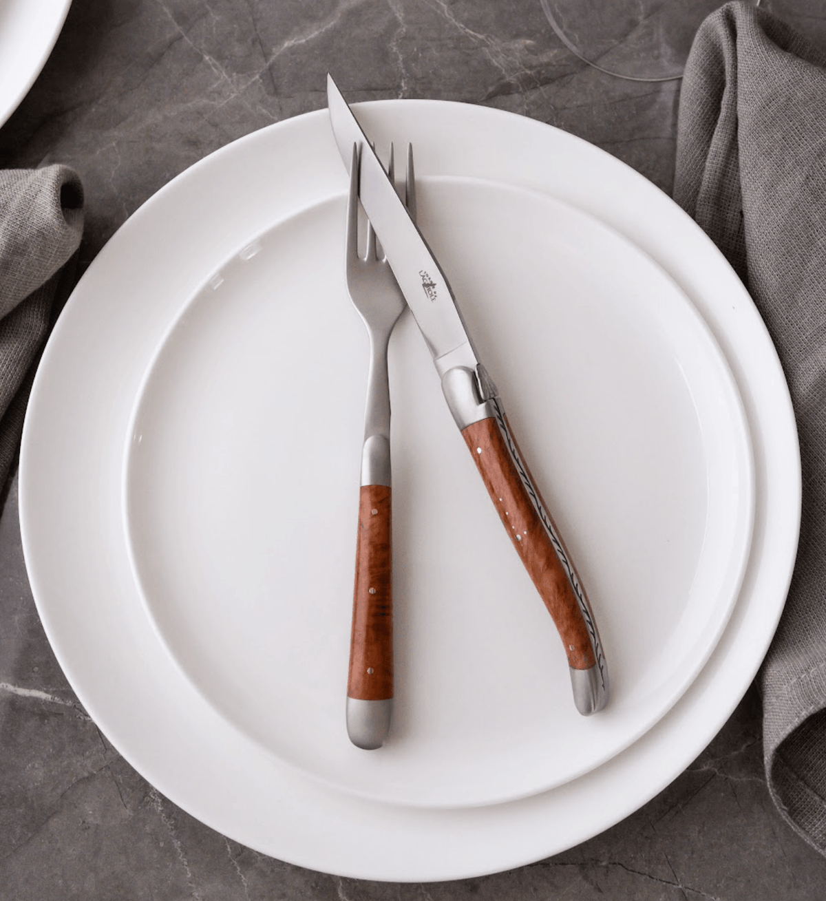 Forge de Laguiole Briar Forks — Set of 6 - image 2