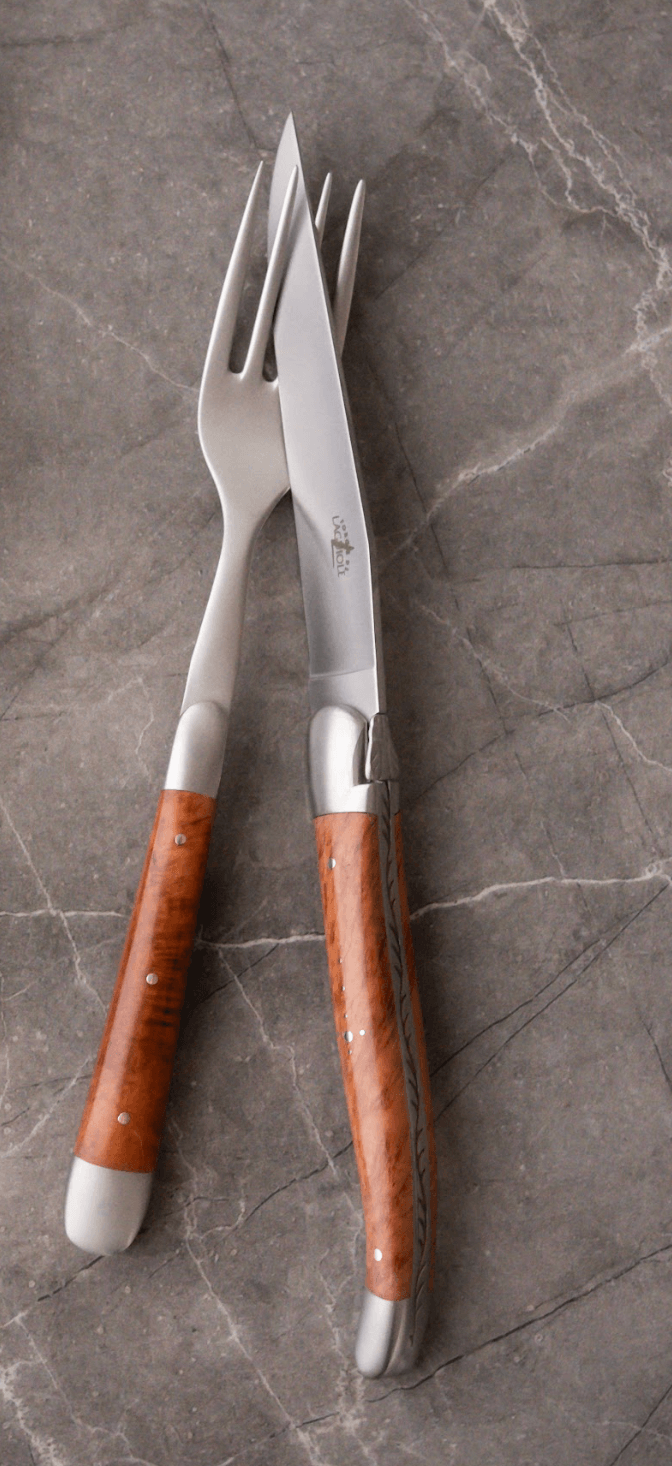 Forge de Laguiole Briar Complete Set — 24 Pieces - image 4