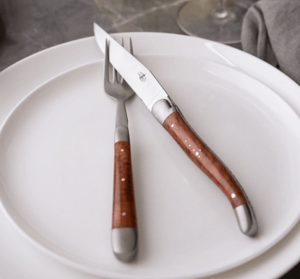 Forge de Laguiole Briar Forks — Set of 6