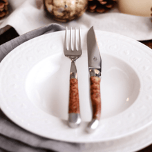 Forge de Laguiole Thuya Table Knives — Set of 6