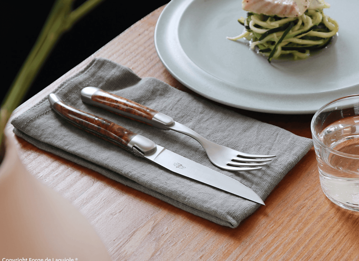 Forge de Laguiole Thuya Forks — Set of 6 - image 5