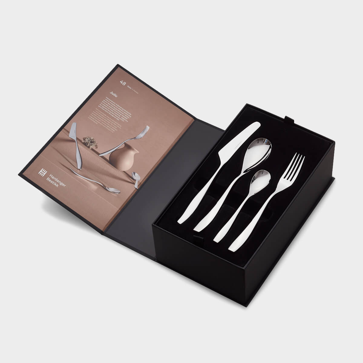 Hardanger Julie Cutlery Set 48 Pieces