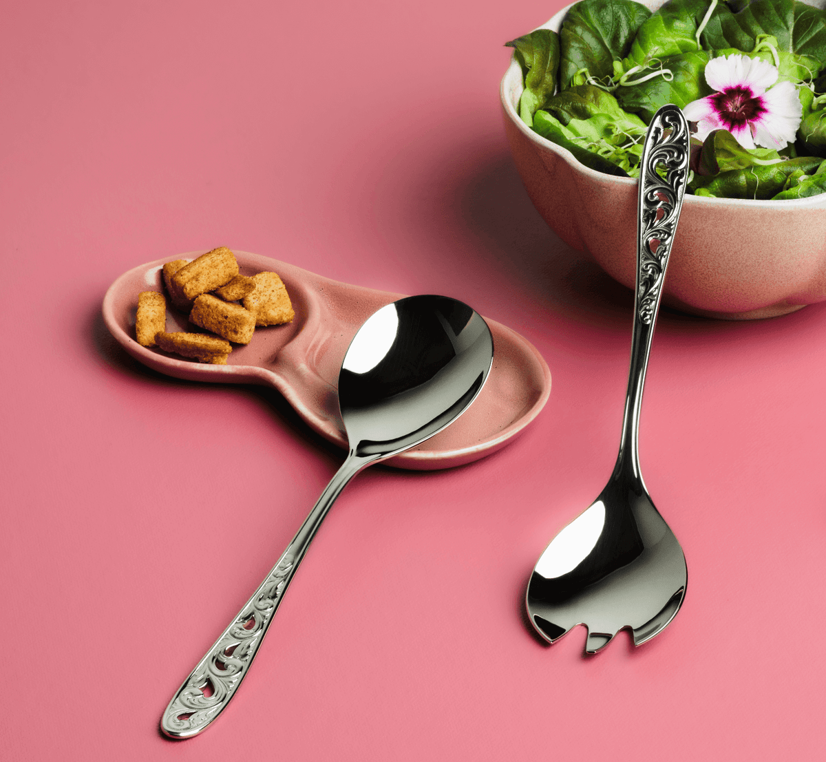 Hardanger Kristin Salad Set