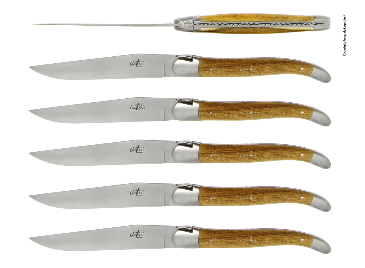Forge de Laguiole Pistachio Forks — Set of 6