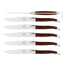 Forge de Laguiole Snakewood Complete Set — 24 Pieces