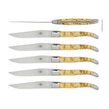 Forge de Laguiole Birch Table Knives — Set of 6