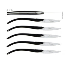 Forge de Laguiole "Anne-Sophie Pic" Ebony Table Knives — Set of 6 - image 2