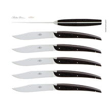 Forge de Laguiole "Passedat" Densified Ash Table Knives — Set of 6