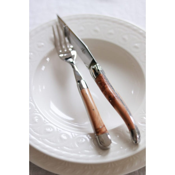 Forge de Laguiole Juniper Complete Set — 24 Pieces - image 2