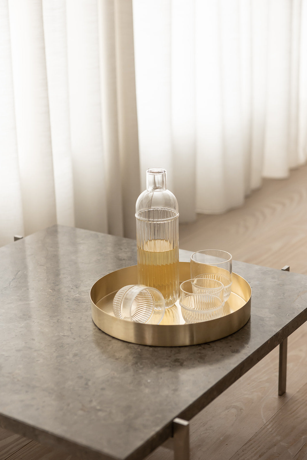 Table Noir Karaffel i klart glas — Designet af Rikke Malling