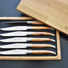Laguiole en Aubrac Juniper Table Knives - 6 Pieces - image 4