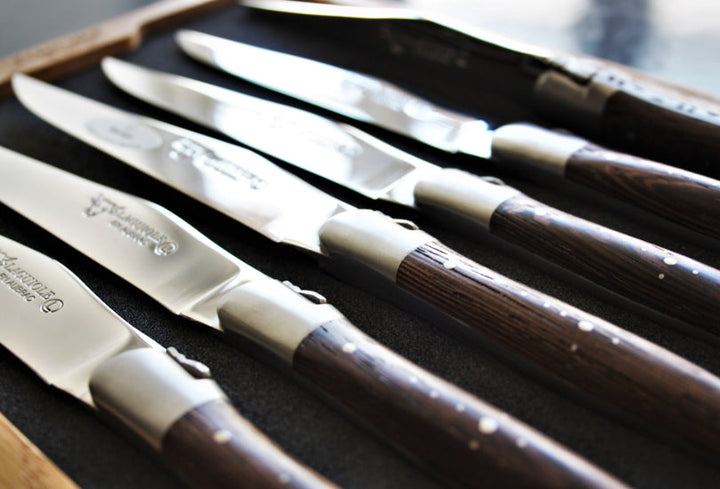 Laguiole en Aubrac Wenge Table Knives - 6 Pieces - image 3