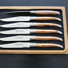 Laguiole en Aubrac Juniper Table Knives - 6 Pieces - image 2