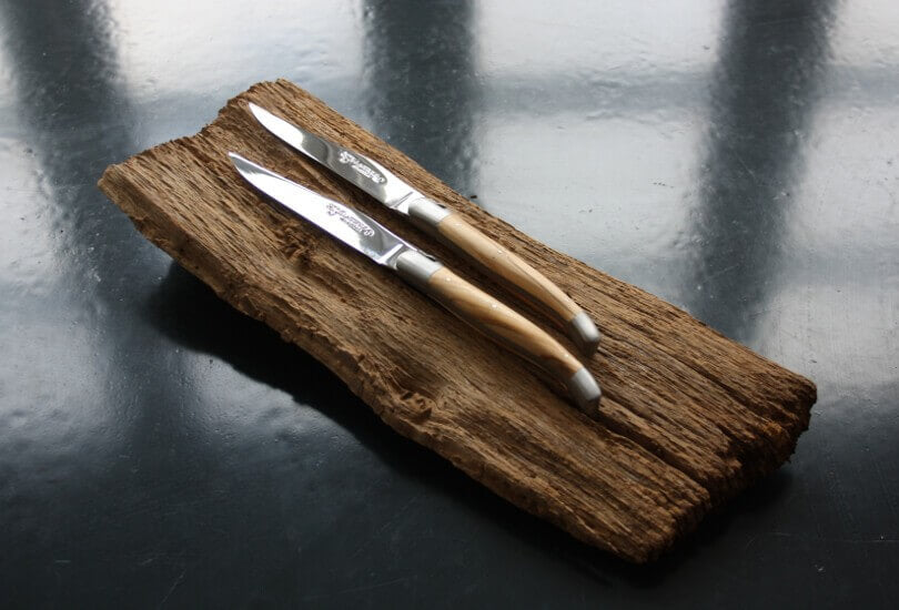 Laguiole en Aubrac Olivewood Table Knives - 6 Pieces - image 5