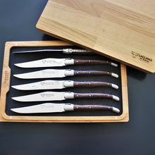 Laguiole en Aubrac Wenge Table Knives - 6 Pieces - image 5