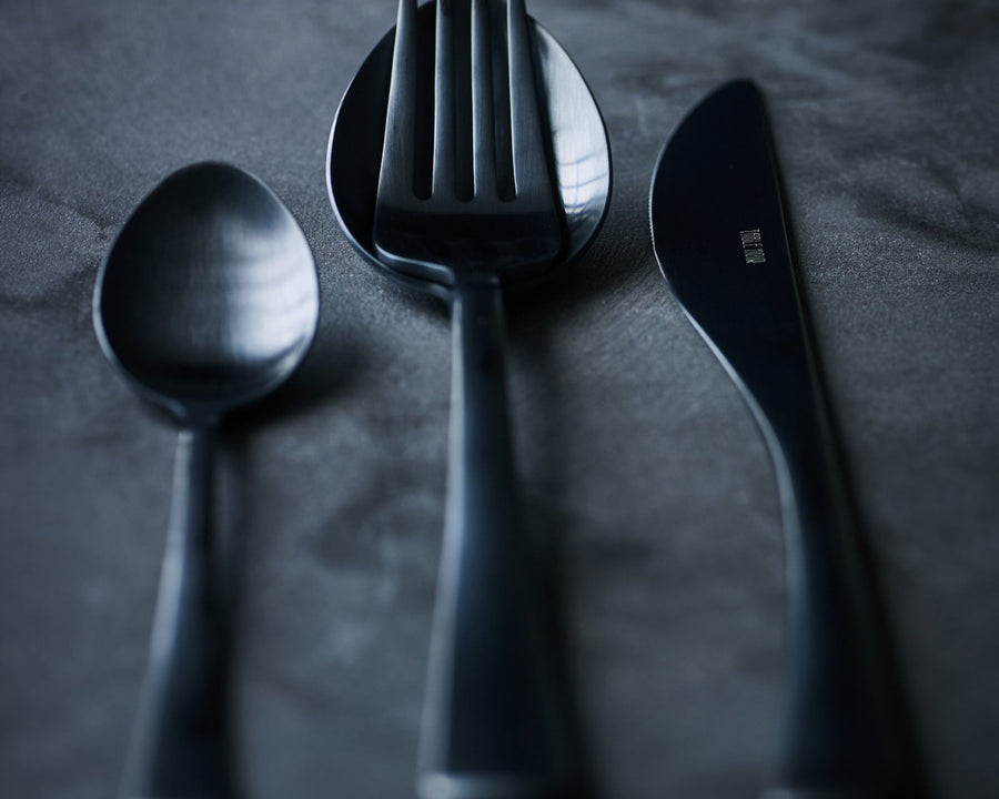 Table Noir for 108 — Noir Cutlery Set
